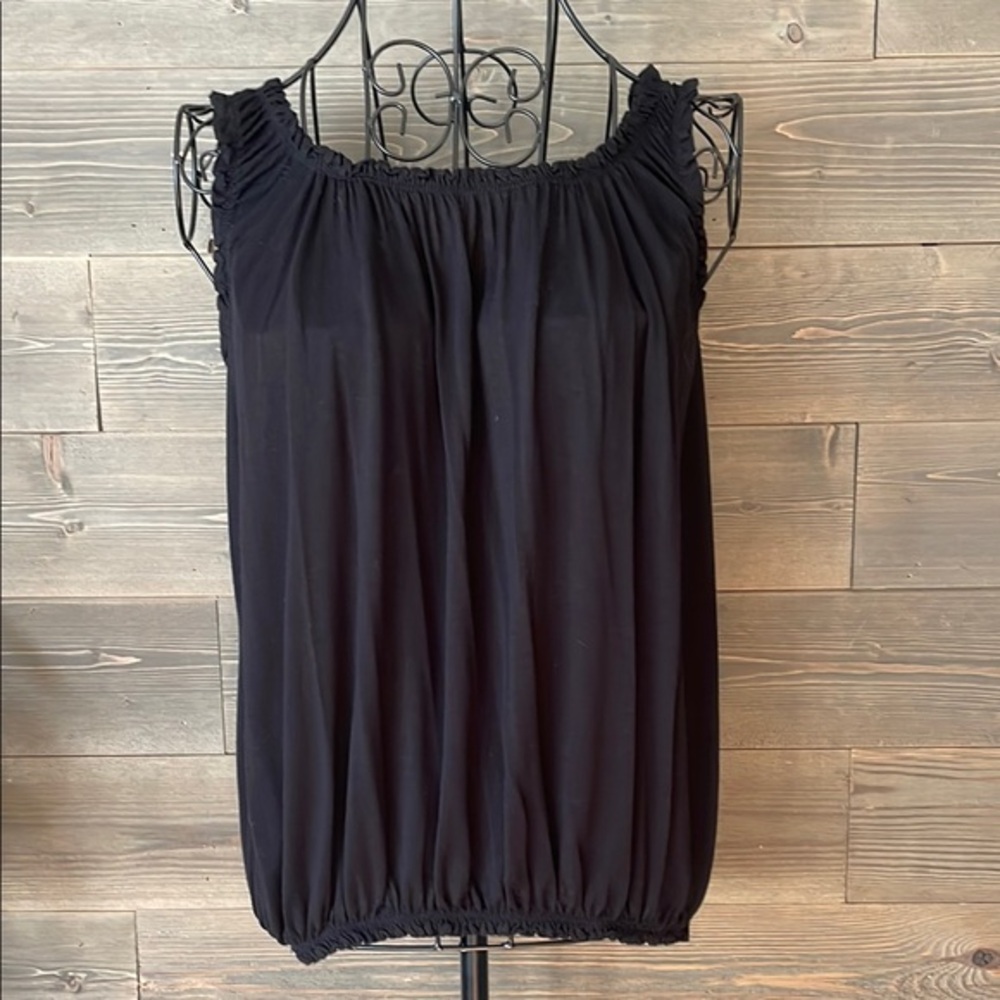 Elegant Black Women's Top
